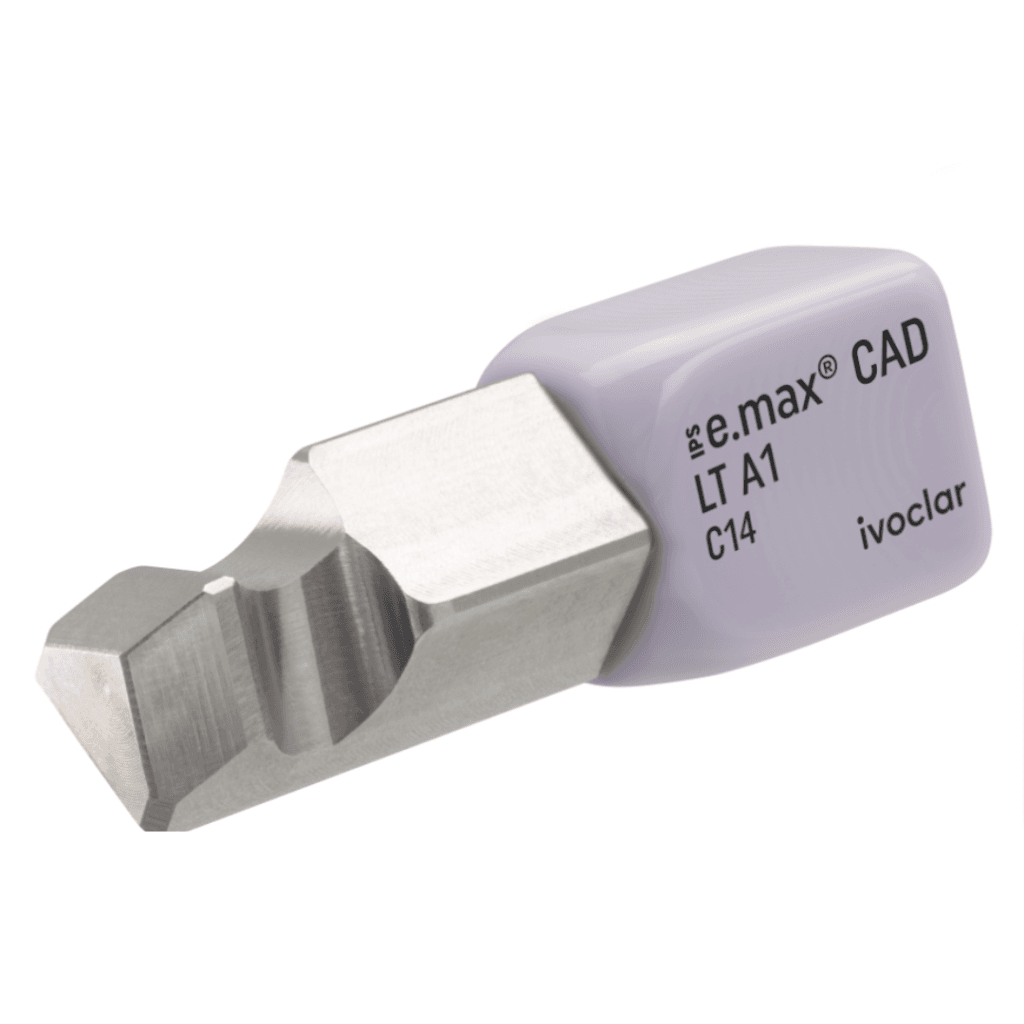 Magazin produse stomatologice, Cutie 5 blocuri de ceramică IPS E MAX CAD LT C14 pentru mașina de frezat PLANMILL, Dexellence