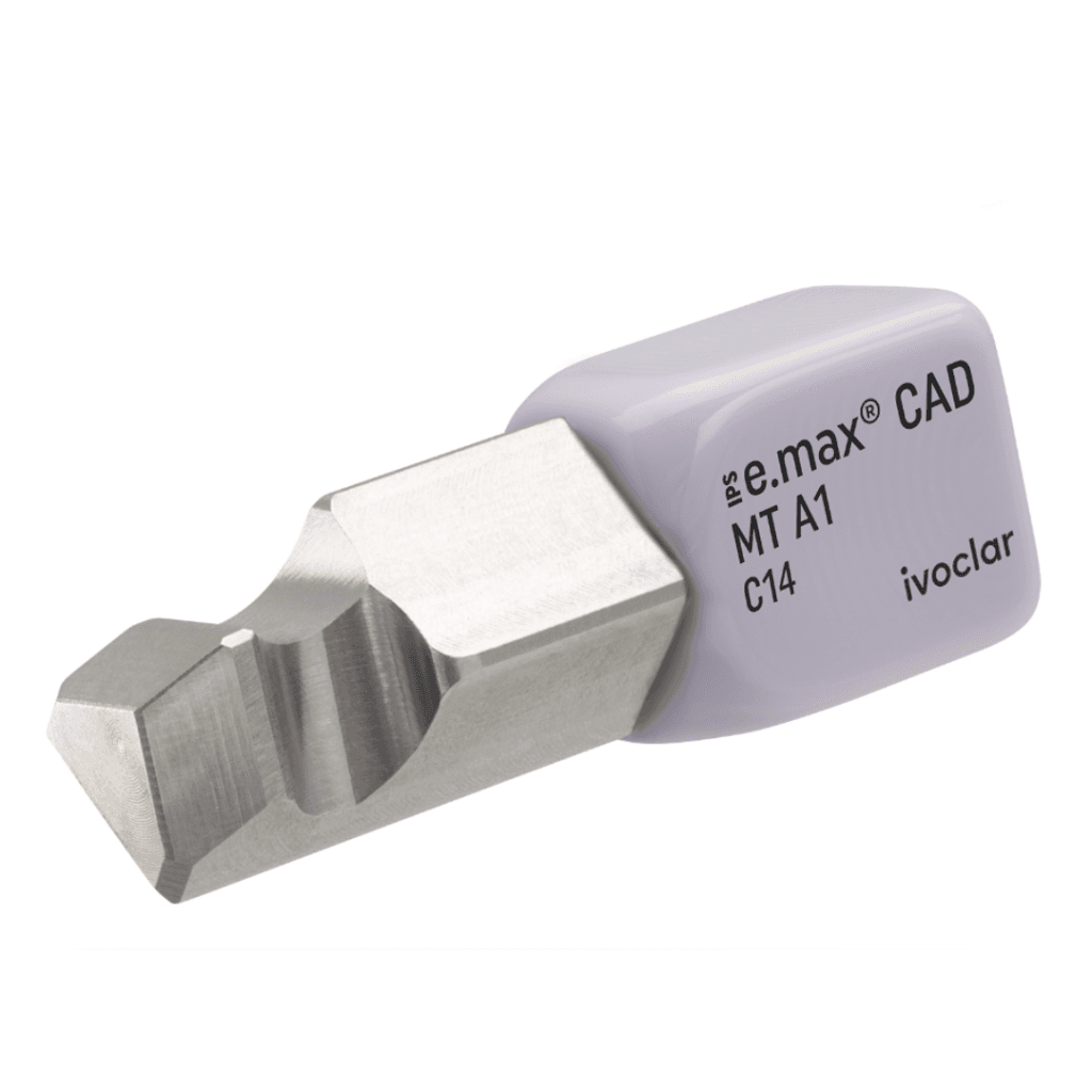 Magazin produse stomatologice, Cutie 5 blocuri de ceramică IPS E MAX CAD MT C14 pentru mașina de frezat PLANMILL, Dexellence